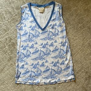 The Beaufort Bonnet Company Womens Snooze Tank Top - Size S